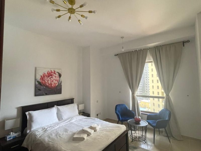 Fully Furnished Neat And Clean Room Available For Rent In Sadaf 8 JBR AED 3800 Per Month